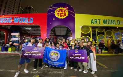 SMA NEGERI 1 TUNTANG SABET 1ST WINNER SCHOOL GROUP COMPETITION SEKALIGUS BEST SUPPORTER DI AJANG FRUIT TEA WORLD COMPETITION 2023